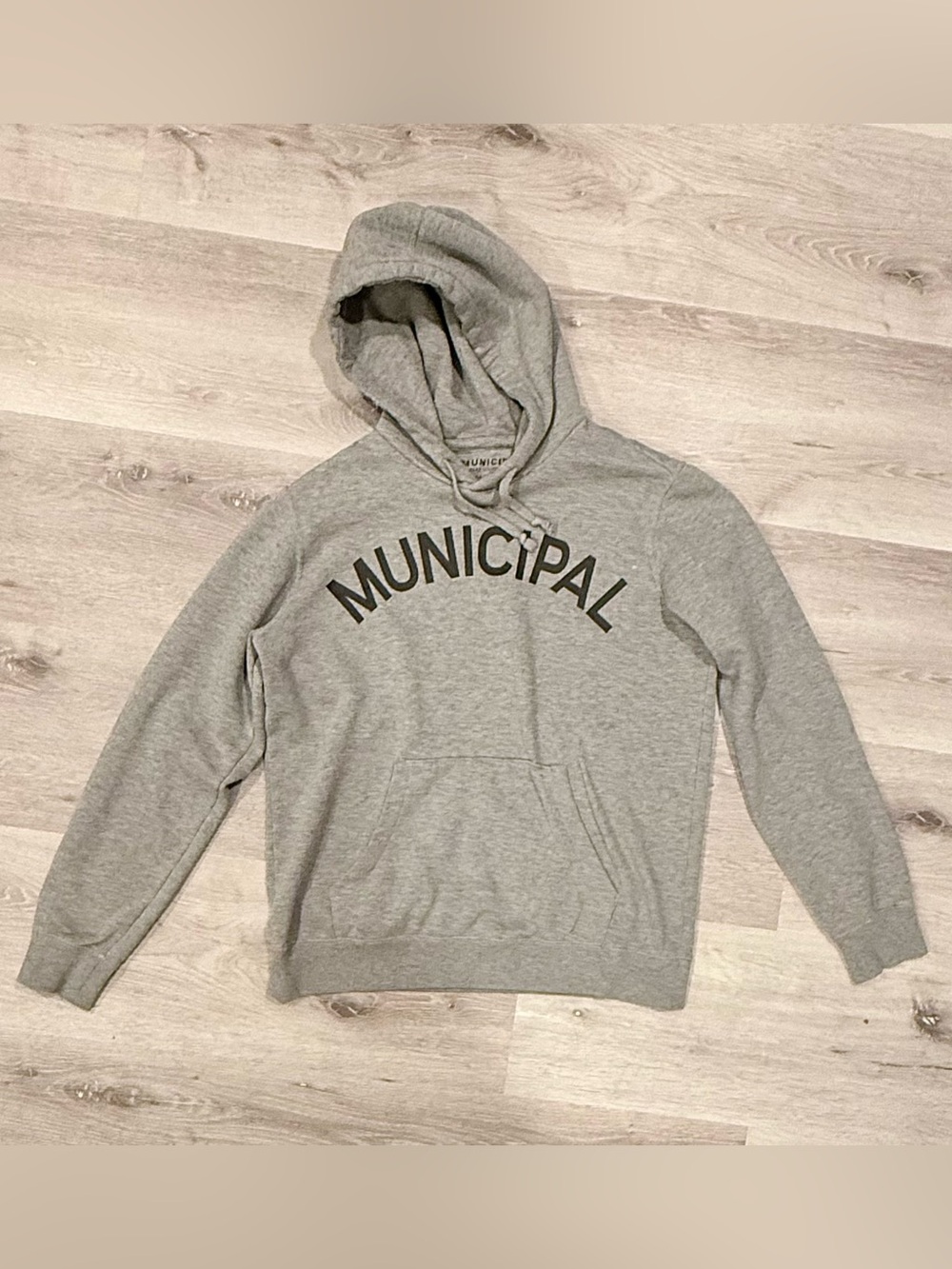 Municipal Sport Utility Gear Origin Hoodie, Grey, Sz Small, Excellent Condition